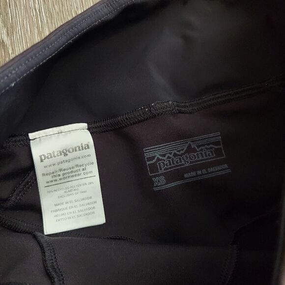 Patagonia Wide Leg Cinch Crop Pants XS - Black - Picture 2 of 8